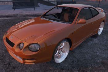 Db2b50 voiture orange 4